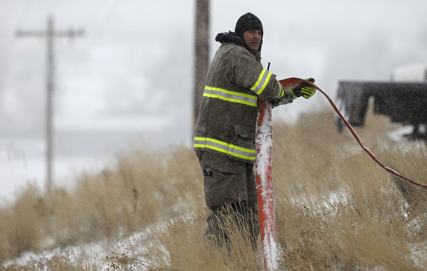 Bryan Stock Trail Structure Fire